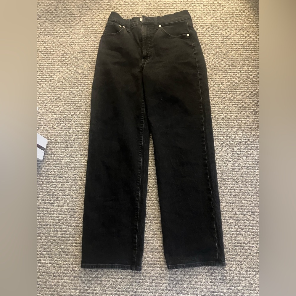Madewell The Perfect Vintage Wide-Leg Crop Jean Size 27